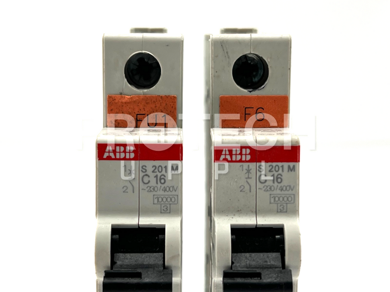 Load image into Gallery viewer, (Lot of 2) ABB 2CDS271001R0164 Circuit Breaker S201M-C16 with WARRANTY
