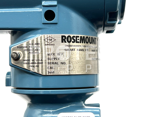 Emerson Rosemount 3051T Smart Pressure Transmitter NEW with WARRANTY