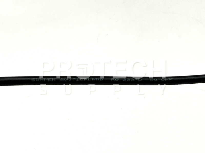 Load image into Gallery viewer, (Lot of 3) Suhner BNC Male to SMA Male RF Coaxial Cable Assy GUARANTEED
