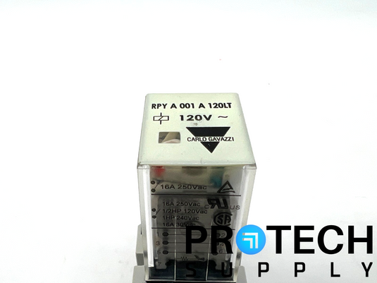 Carlo Gavazzi ZPY08A Relay Socket + RPYA001A120LT Relay with WARRANTY