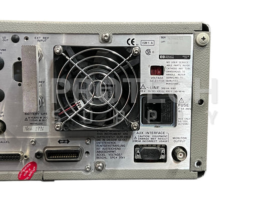 HP 8595E Spectrum Analyzer FOR PARTS / REPAIR