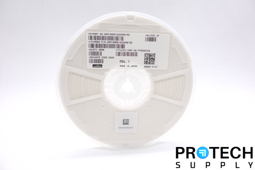 (4000/Reel) Murata GRM188R61A226ME15D 22µF ±20% Ceramic Capacitor NEW & WARRANTY