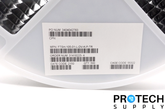 (500) Samtec FTSH-105-01-L-DV-K-P-TR 10 Pos Header Surface Mount NEW w/ WARRANTY