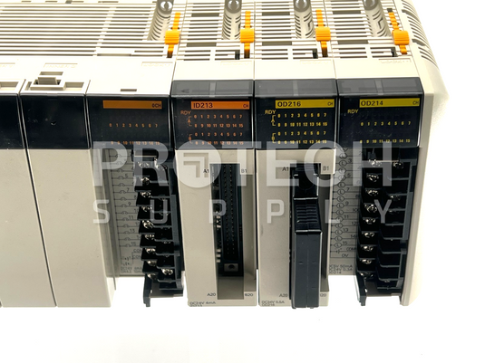 Omron CQM1 PLC System Assy CQM1H-CPU51 / CQM1-OD214 / CQM1-ID213 with WARRANTY