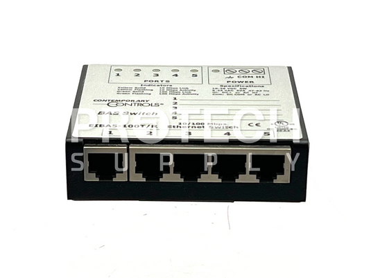 Contemporary Controls EIBA5-100T/R Ethernet Switch 10/100Mbps GUARANTEED