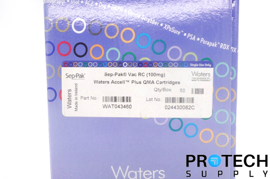 (50/Box) Waters WAT043460 Sep-Pak Vac RC (100mg) QMA Cartridge NEW with WARRANTY