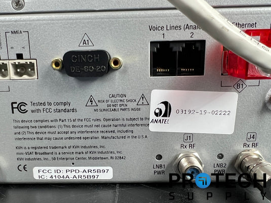 KVH Industries Mini-VSAT Broadband 02-2203-01 TracPhone Control Unit