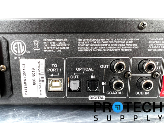 D-BOX Motion Controller IV-BD with Accessories for PARTS / REPAIR
