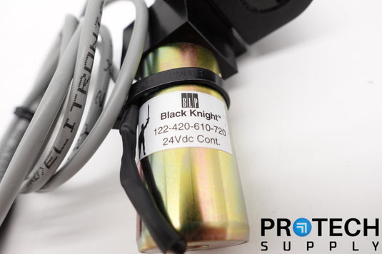 Black Knight Solenoid 24VDC 122-420-610-720 with WARRANTY