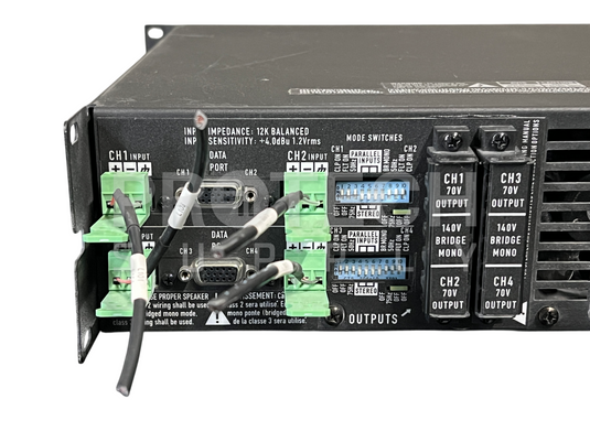 QSC CX240V 4-Channel Direct 70V Power Amplifier with WARRANTY