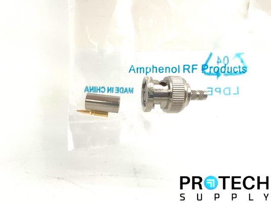 Amphenol BNC Connector Plug 31-320-RFX NEW with WARRNTY