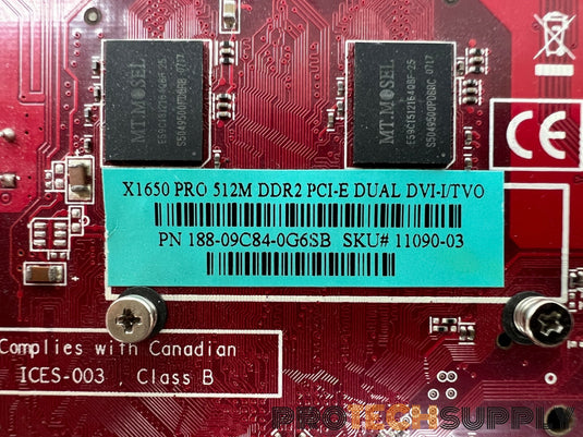 Sapphire Technology ATI Radeon X1650 Pro 188-09C84-0G6SB Video Card W/ WARRANTY