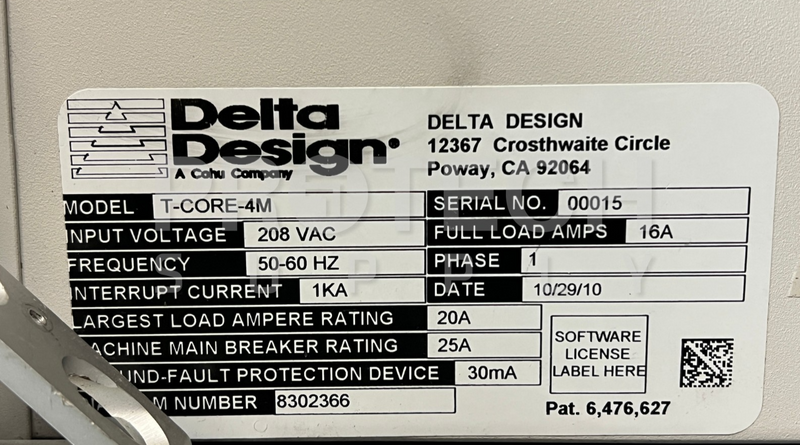Load image into Gallery viewer, Delta Design T-CORE-4M Thermal Control System 8302366 with WARRANTY
