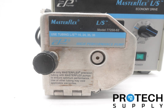Cole Parmer 7554-90 Masterflex L/S Economy Drive, 77250-62 Pump Head w/ WARRANTY