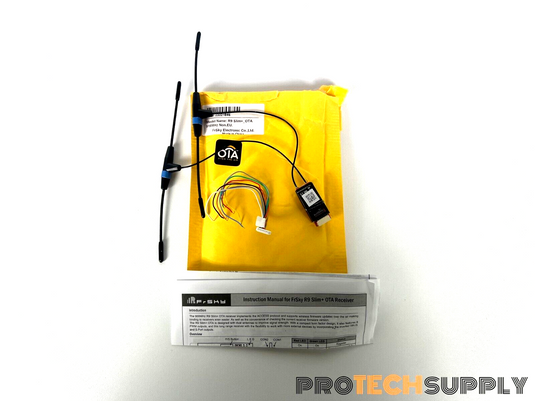 FrSky R9 Slim+ OTA Receiver Long Range Dual T Antenna NEW w/ WARRANTY