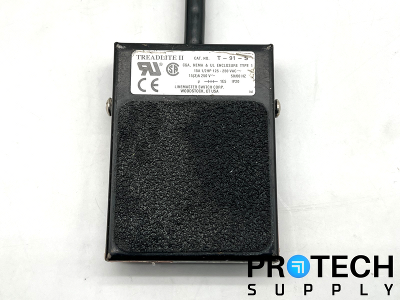 Load image into Gallery viewer, Linemaster Treadlite II T-91-S Foot Switch with WARRANTY
