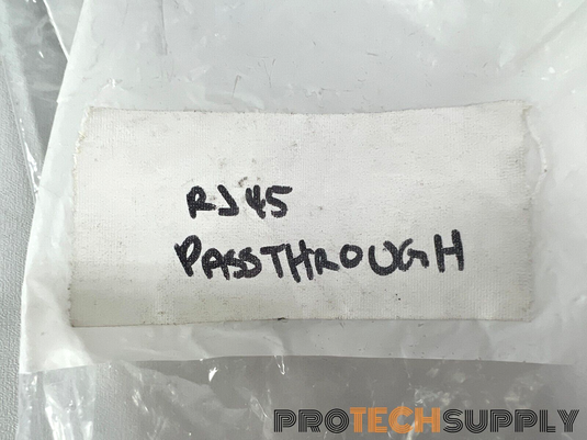(Lot of 3) L-Com Cat6a Coupler Shielded RJ45 Passthrough with WARRANTY