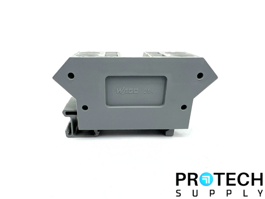 Lot of 2 WAGO 60947-7-1 Terminal Block Connector 2 Position Ground with WARRANTY