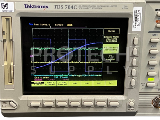 Tektronix TDS784C Digital Oscilloscope + 2x Active Probe TAP2500 GUARANTEED