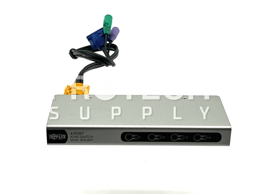 Tripp Lite B022-004-R 4-Port Desktop KVM Switch with WARRANTY