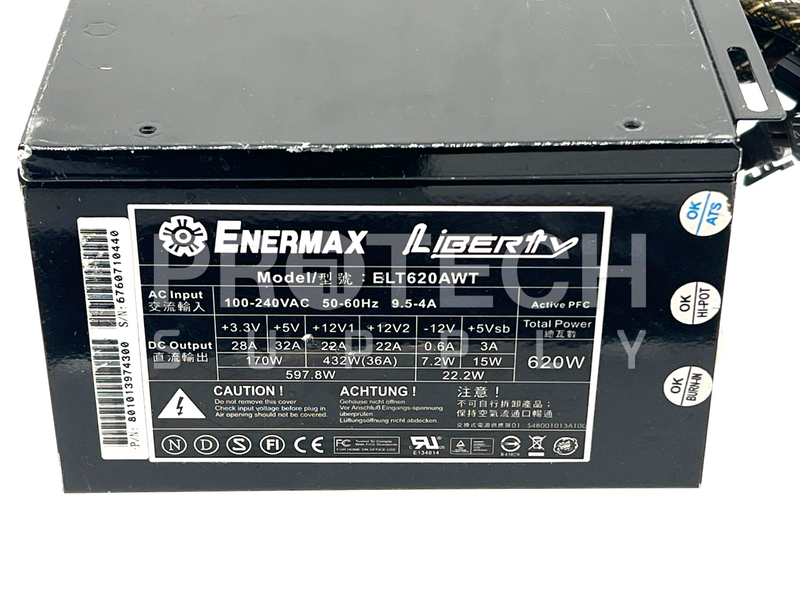 Load image into Gallery viewer, Enermax ELT620AWT Power Supply with WARRANTY
