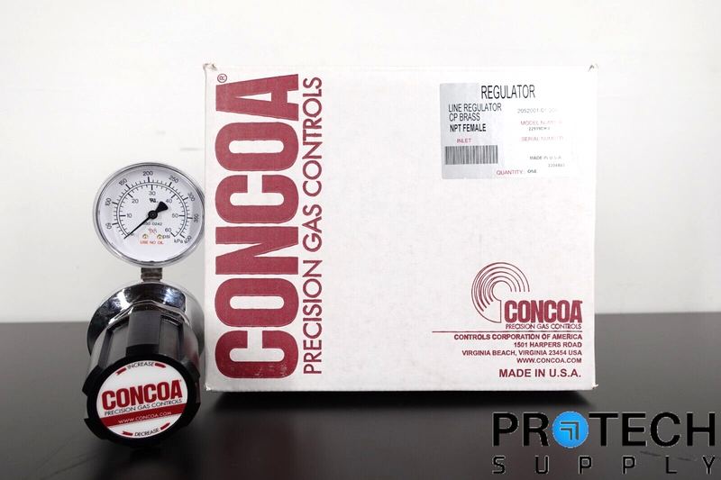 Load image into Gallery viewer, CONCOA 2052001-01-000 Single Stage Line Regulator NPT Female NEW with WARRANTY
