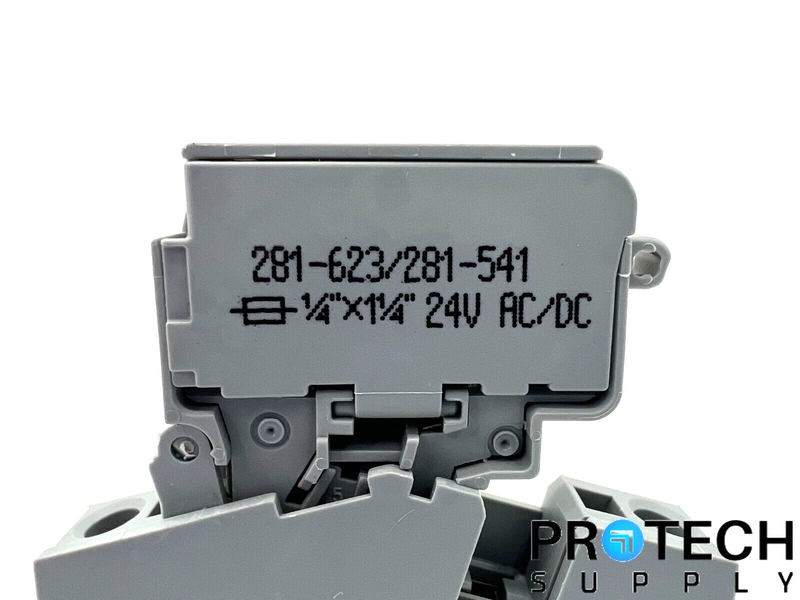 Load image into Gallery viewer, Wago 281-623/281-541 2-Conductor Fuse Terminal Block with WARRANTY
