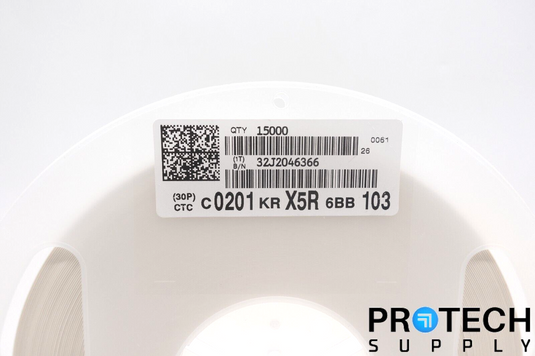 15000/Reel YAGEO CC0201KRX5R6BB103 ±10% 10V Ceramic Capacitor X5R NEW