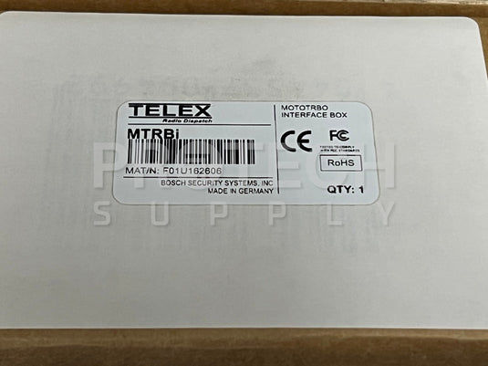 Telex F01U162606 MTRBi Mototrbo Interface Box NEW SEALED with WARRANTY
