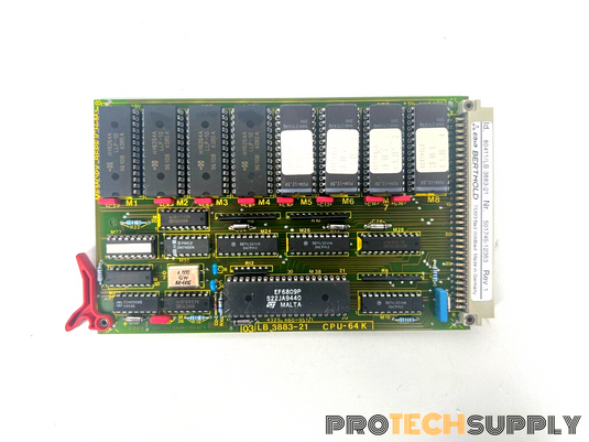 Berthold Technologies Id. 80411/LB 3883-21 CPU-64K Rev 01 with WARRANTY