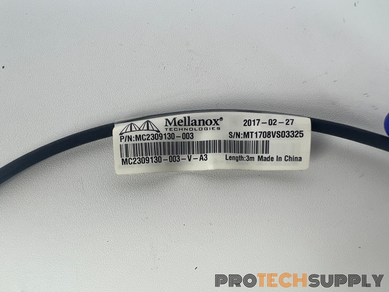 Load image into Gallery viewer, Mellanox MC2309130-003 3m Copper Hybrid Cable 10GbE QSFP to SFP  NEW w/ WARRANTY
