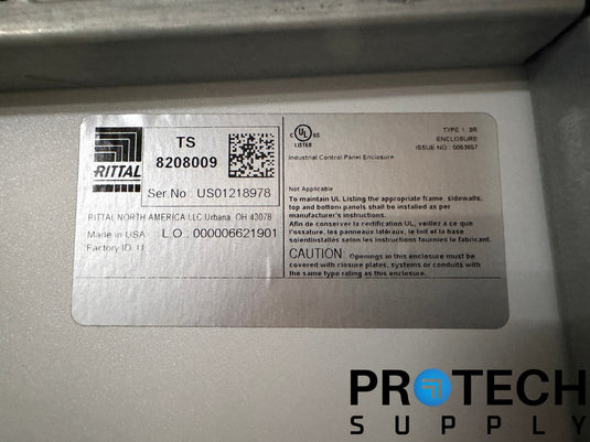 NEW RITTAL Enclosure AC Recombiner Box + (7) ABB SACE Tmax T5V-HA 400