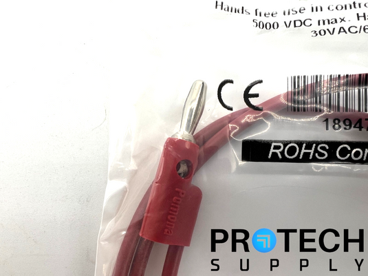 Pomona B-36-2 Patch Cord 30VAC/60DC NEW with WARRANTY
