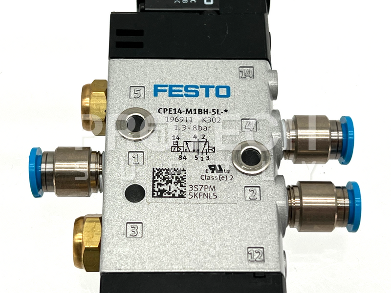 Load image into Gallery viewer, Festo CPE14-M1BH-5L Solenoid Valve 196911 + MSZE-3-24 Coil Assy with WARRNTY

