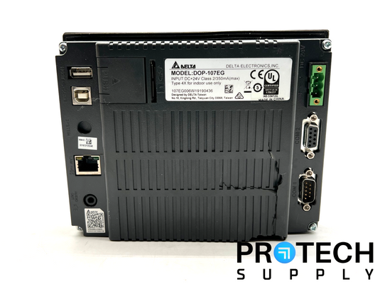 Delta DOP-107EG Touch Screen from Humless 10 4 FOR PARTS / REPAIR