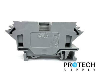 Lot of 2 WAGO 60947-7-1 Terminal Block Connector 2 Position Ground with WARRANTY