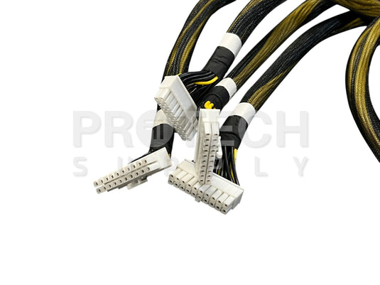 (Misc Lot of) Intel 4x J75458-001 + 4x J75460-001 Main Power Cable with WARRANTY