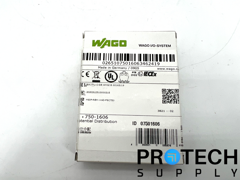 Load image into Gallery viewer, WAGO Corporation 750-1606 Power Supply Module 24VDC with WARRANTY
