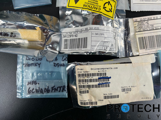 Lot of Miscellaneous capacitor/Resistor/regulator/transistor/resistor/inverter