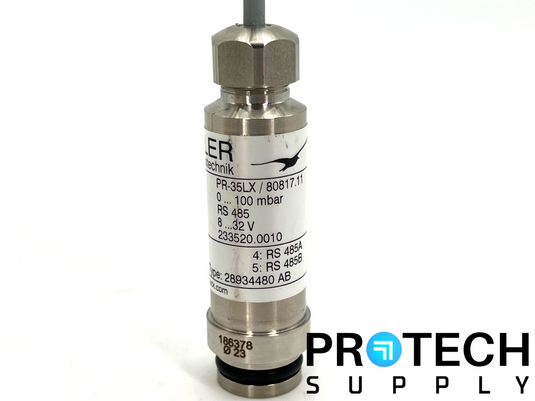 Keller PR-35LX Pressure Transmitter + Lemo FGG.1K Connector with WARRANTY