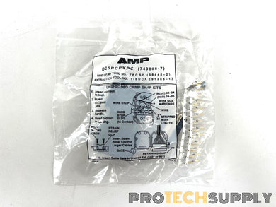 NEW AMP D25PCPKPC Unshielded Crimp Snap Kit with WARRANTY