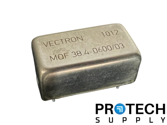 Vectron MQF38.4-0600/03 Monolithic Crystal Filter NEW with WARRANTY