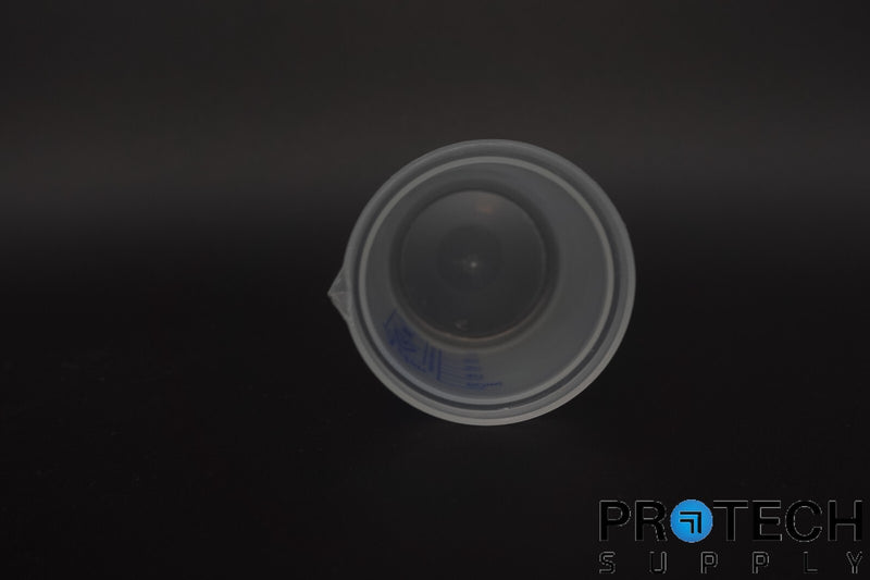 Load image into Gallery viewer, (Set of 2) Azlon 100ml &amp; 50ml Plastic Low Form Graduated Beaker with WARRANTY
