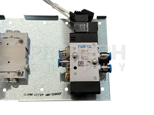 Assy of 3x Proportion-Air Pressure Control Valve / FESTO Valve / SMC Check Block