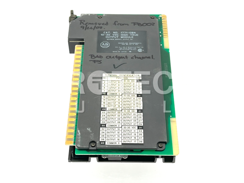 Load image into Gallery viewer, x3 Allen Bradley (2) 1771-OBN Output Module &amp; (1) 1746-OB32 FOR PARTS / REPAIR
