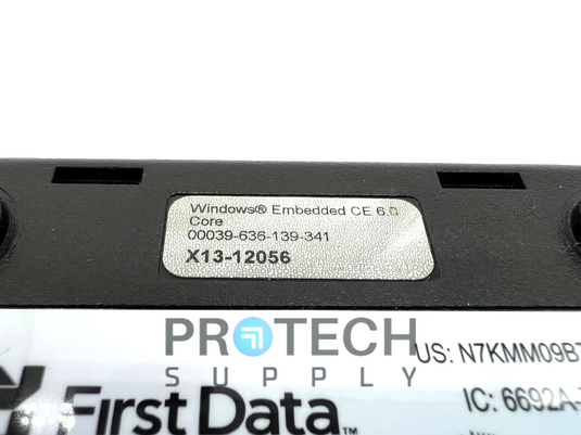 First Data FD100ti Credit Card Terminal + Power Adapter & Cable with WARRANTY