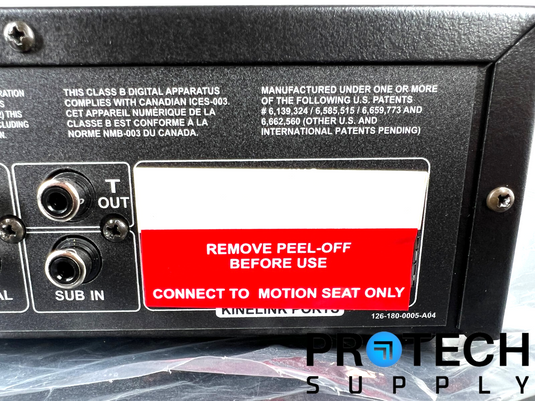 D-BOX Motion Controller IV-BD with Accessories for PARTS / REPAIR