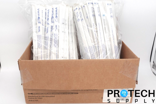 (Case of 100) VWR 89130-896 5mL Serological Pipet 5 in 1/10mL NEW with WARRANTY