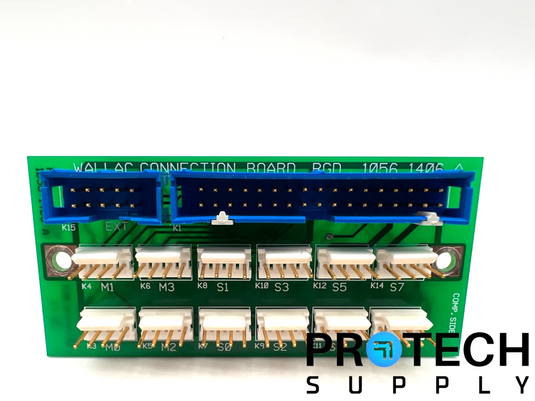 Wallac 1056 1406 Connection Board RGD with WARRANTY