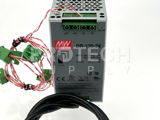 Meanwell DR-120-24 Rail Power Supply with WARRANTY